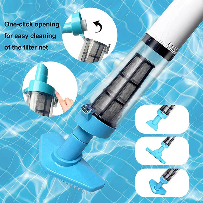 3-in-1 Cordless Pool Vacuum Cleaner – Effortless Pool Maintenance