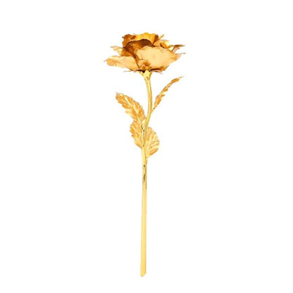 24K Gold-Dipped Real Rose with Gift Box – A Forever Keepsake