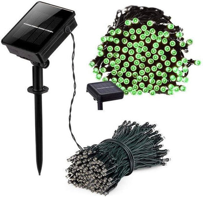 100-LED Solar Fairy Lights (17m) – Effortless Outdoor Glow