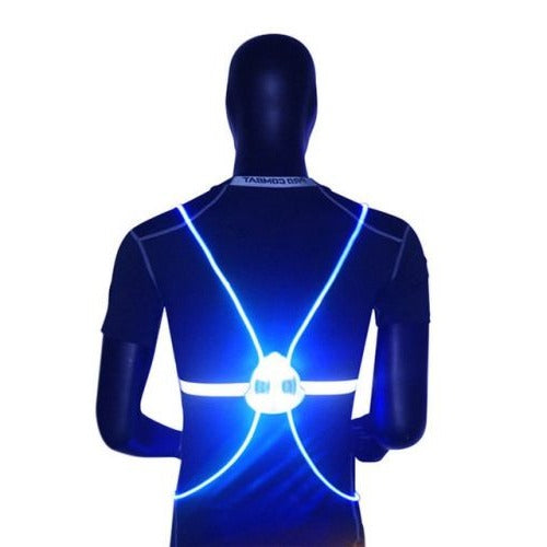 360° Reflective LED Night Vest – Be Seen, Stay Safe