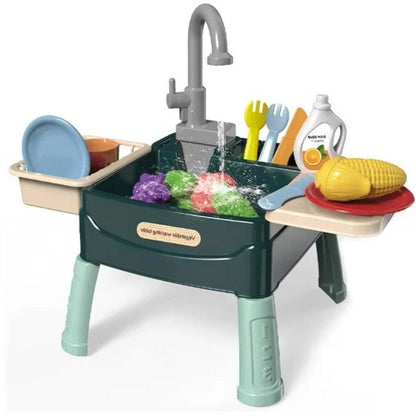 Kids Play Kitchen with Real Flowing Water – The Upgrade That Gets Used Every Day