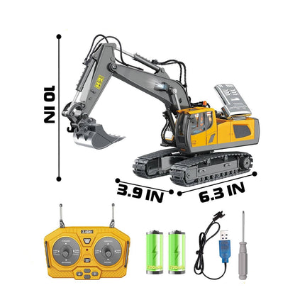 4WD RC Construction Truck – Excavator, Bulldozer & Dump, Built Tough