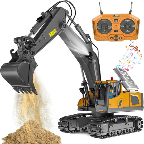 4WD RC Construction Truck – Excavator, Bulldozer & Dump, Built Tough