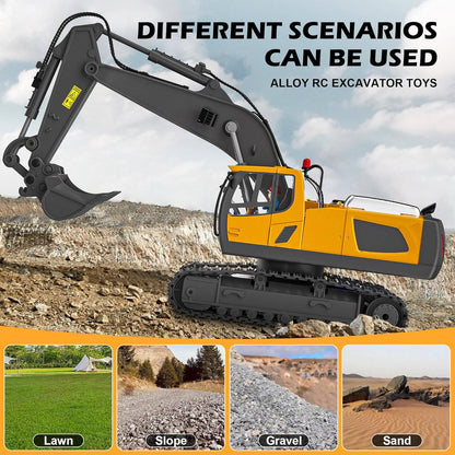 4WD RC Construction Truck – Excavator, Bulldozer & Dump, Built Tough