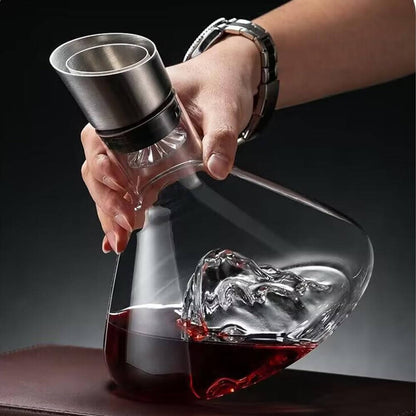 Crystal Glass Wine Decanter – Smoother Sips, Instantly