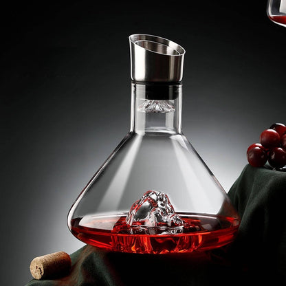 Crystal Glass Wine Decanter – Smoother Sips, Instantly