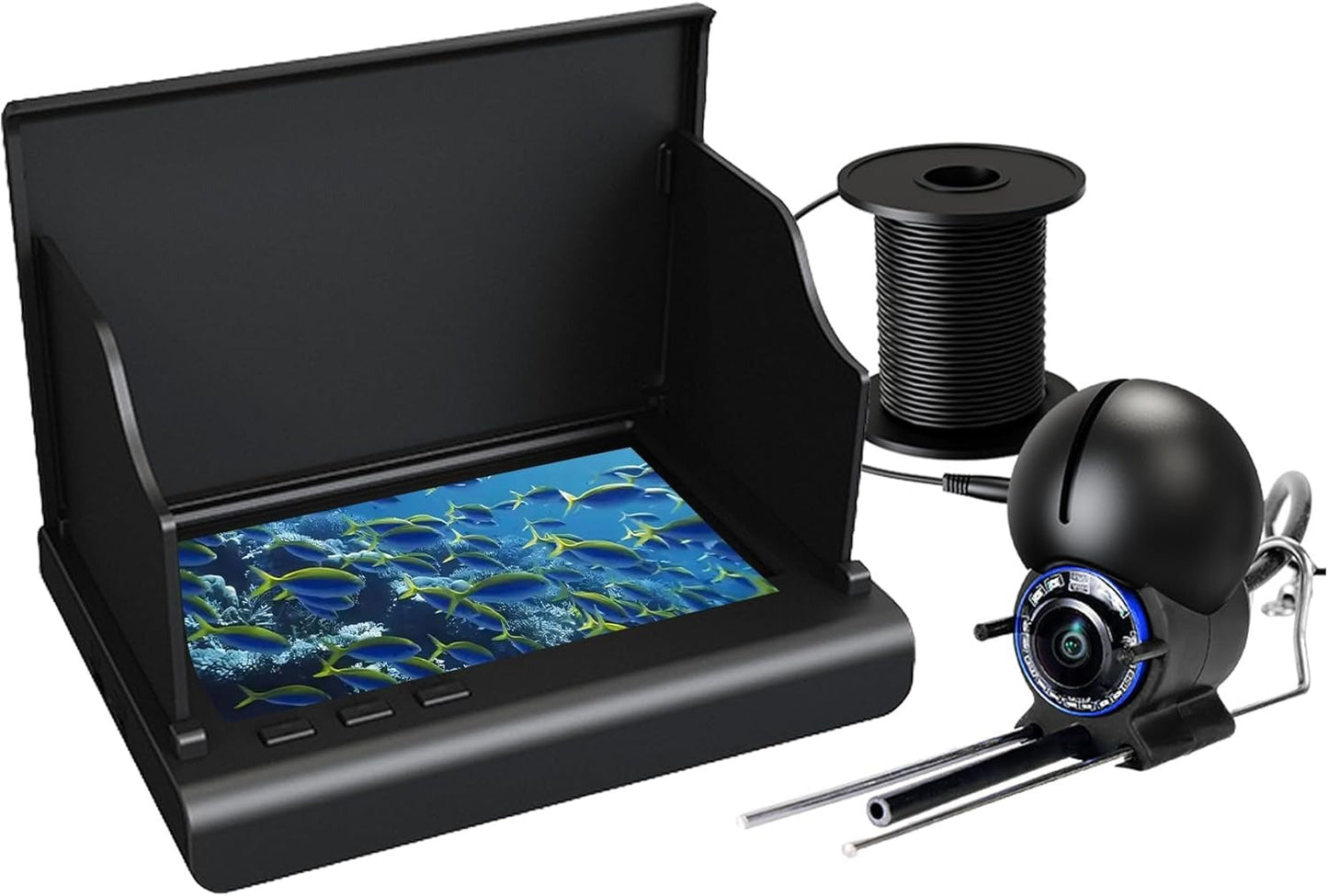 Underwater Fishing Camera with 4.3" LCD – Stop Fishing Blind