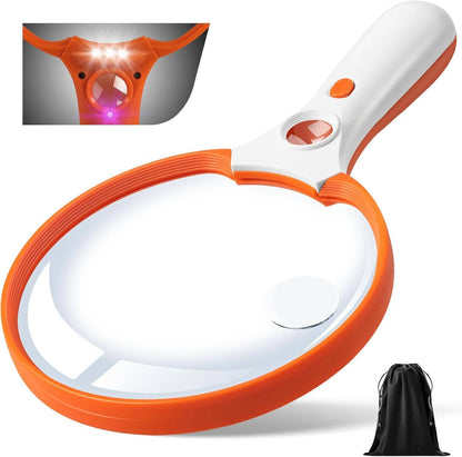 Large Lighted Magnifying Glass – See Every Detail Clearly