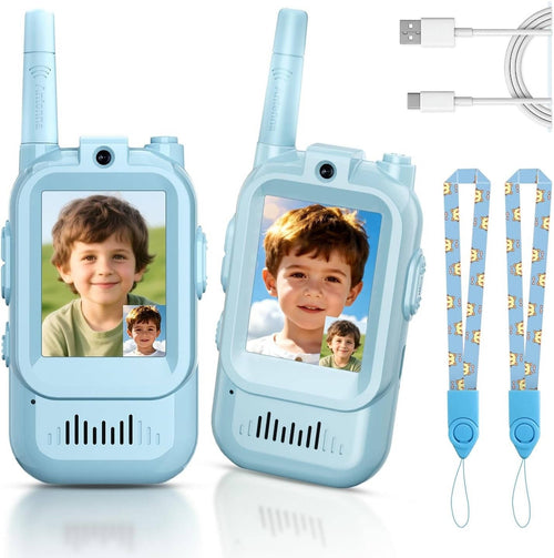 Kids Video Walkie Talkies – See, Talk, Explore Together