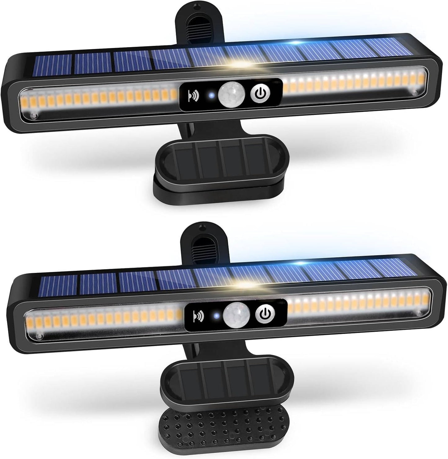 Solar Fence Lights (2-Set) – Effortless Outdoor Lighting