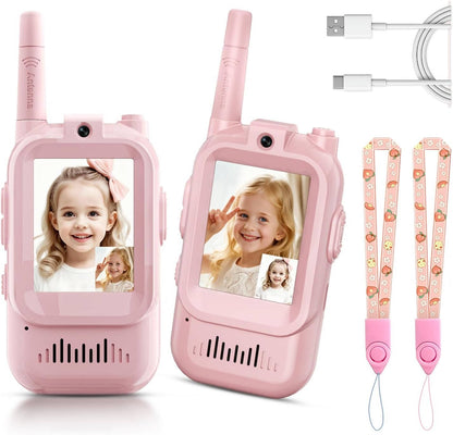 Kids Video Walkie Talkies – See, Talk, Explore Together