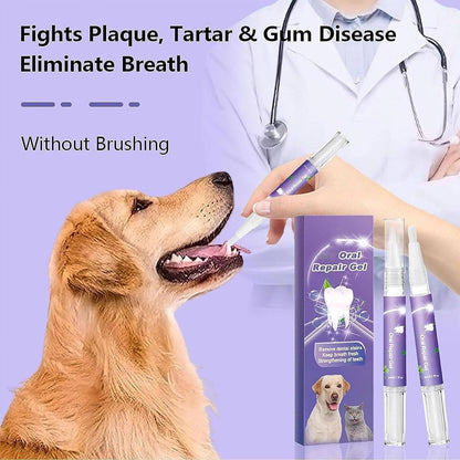 3-Set Dog Oral Care Gel – Fresher Breath, Healthier Gums