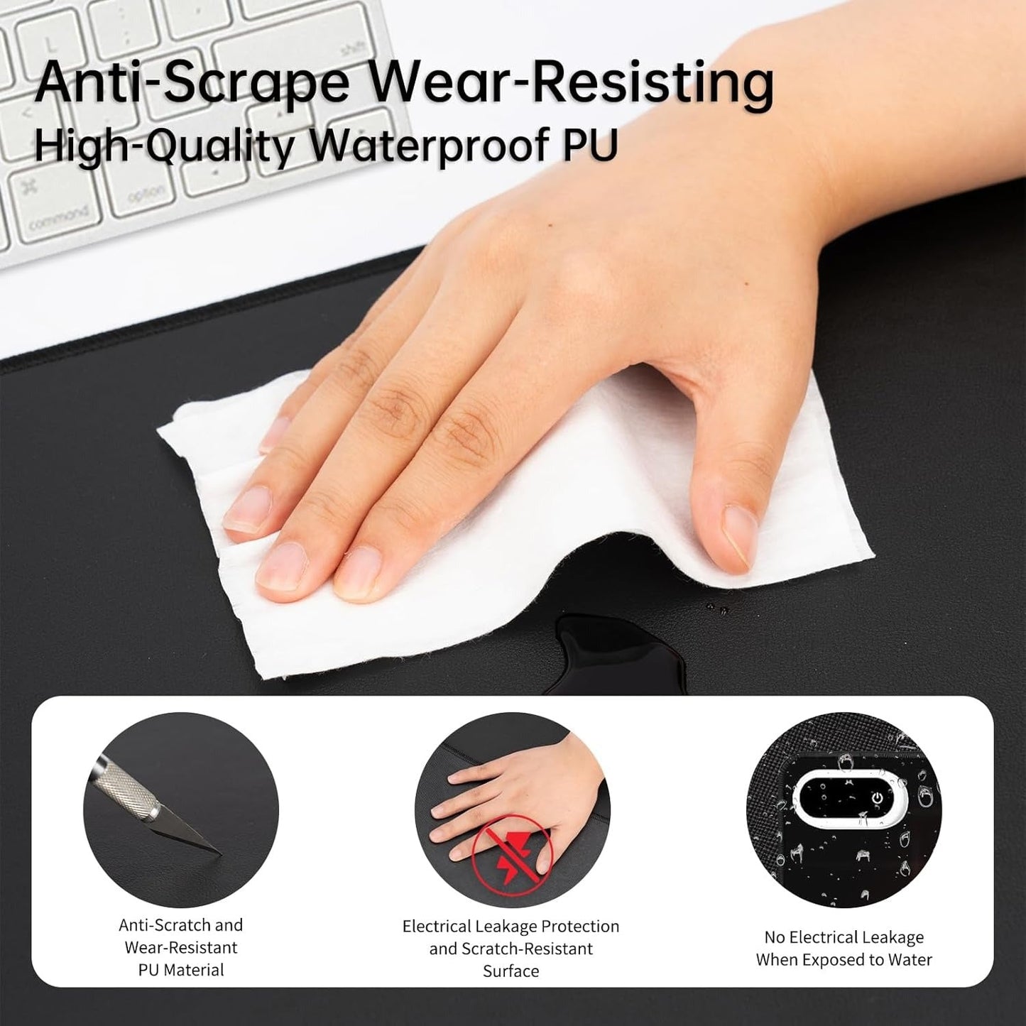 Heated Desk & Mouse Pad – Keep Your Hands Warm While You Work