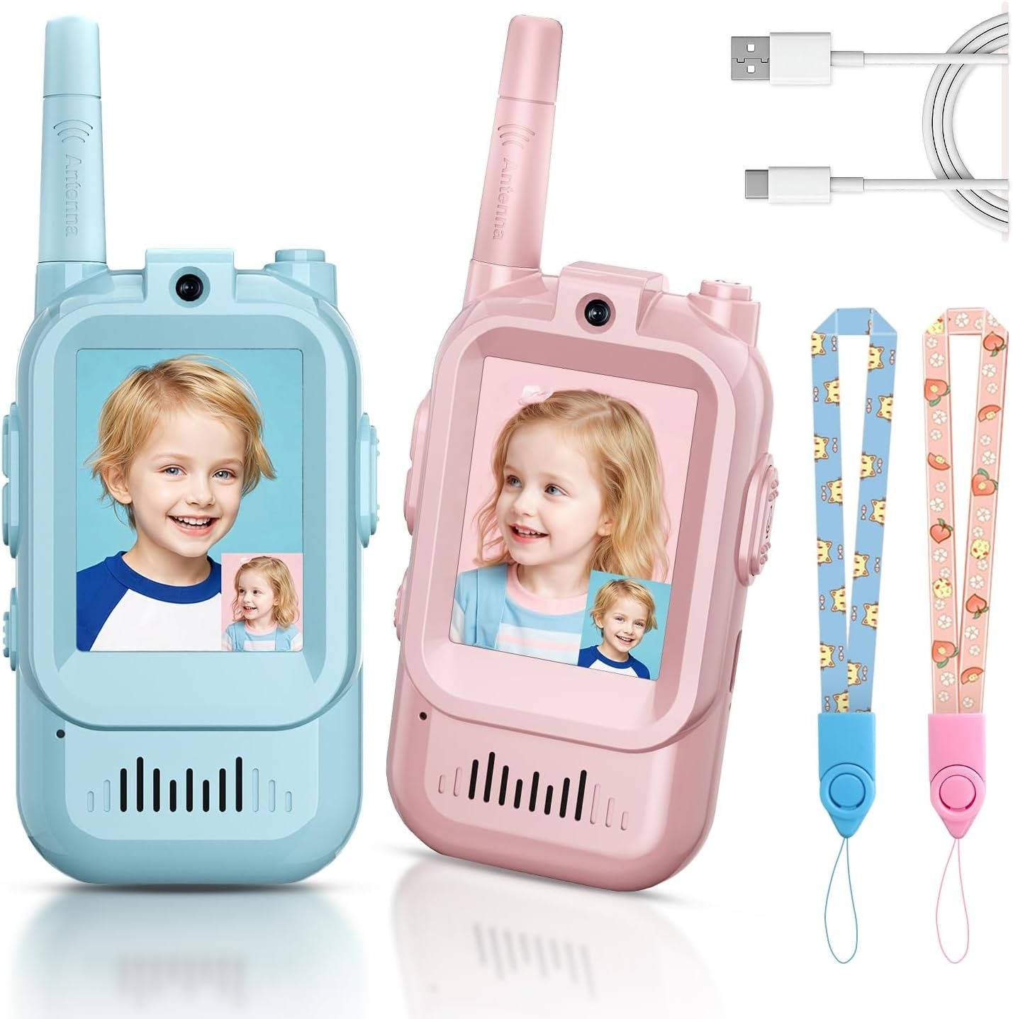 Kids Video Walkie Talkies – See, Talk, Explore Together