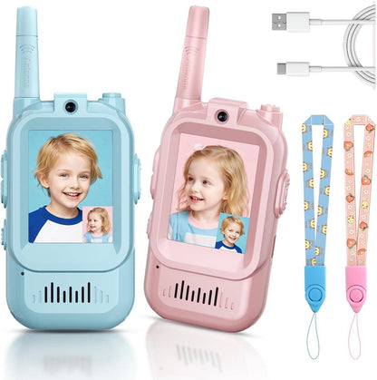 Kids Video Walkie Talkies – See, Talk, Explore Together