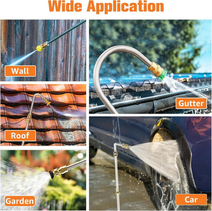 Telescoping Pressure Washer Extension Wand – Tackle the Toughest Spots from the Ground