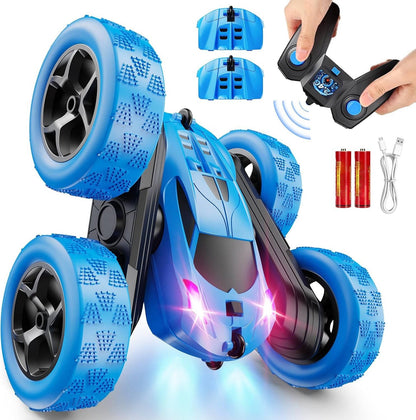 LED RC Stunt Car with 360° Flips – The RC Car That Never Quits