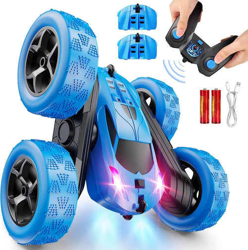 LED RC Stunt Car with 360° Flips – The RC Car That Never Quits