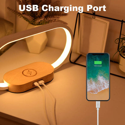 Alarm Clock with Wireless Charger & Night Light – Your Nightstand, Simplified