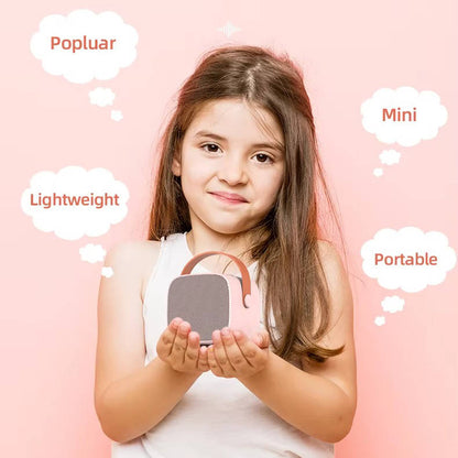 Mini Karaoke Machine with 2 Wireless Mics – Party Starter for Any Age