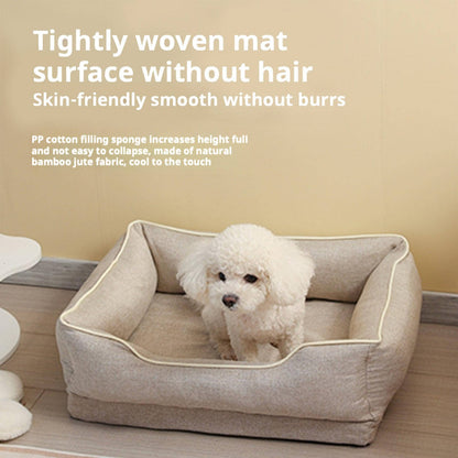 Orthopedic Car Dog Bed – No More Sliding, No More Stress in the Back Seat