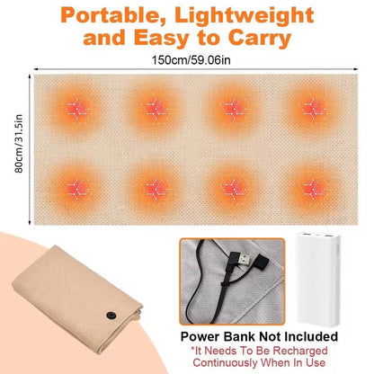 Portable Heated Shawl Blanket – Warmth That Goes Everywhere You Do