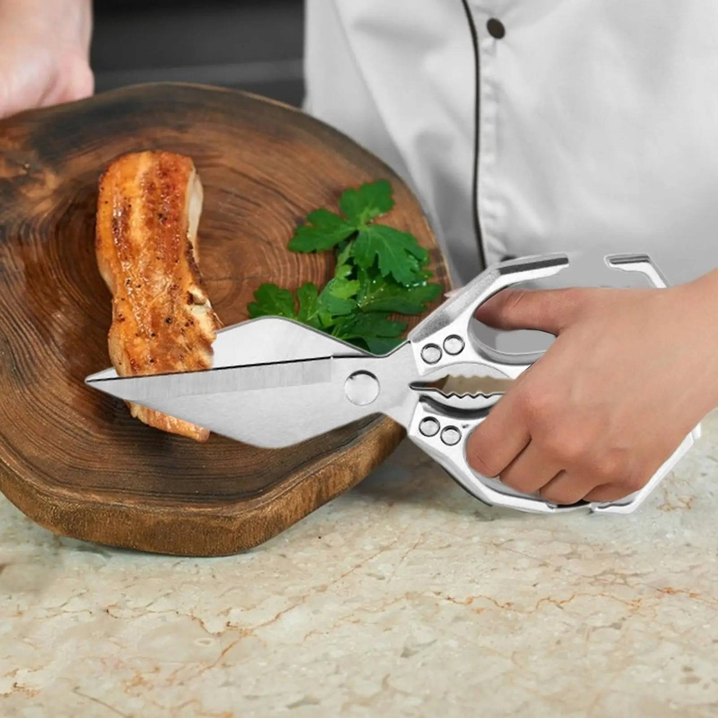 Heavy-Duty Kitchen Shears – Cut Everything, Clean Everything