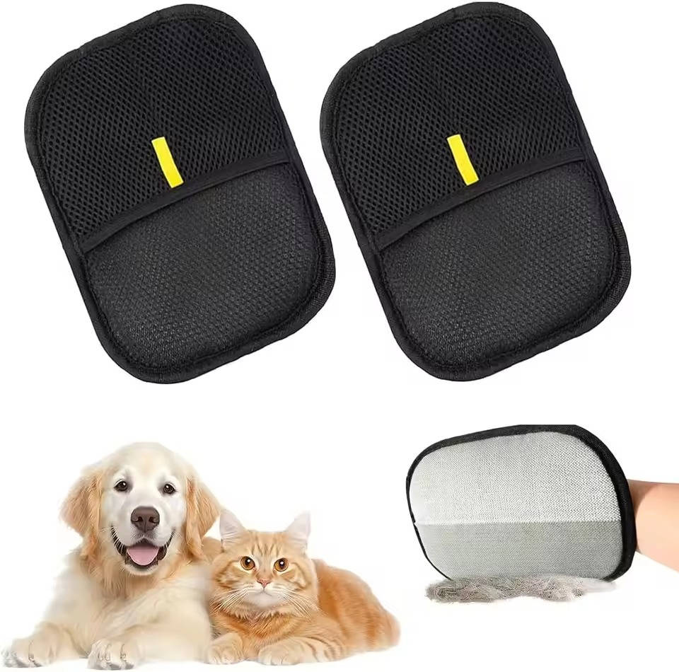 Pet Hair Remover Set (2-Pack) – Clothes & Furniture, Fur-Free
