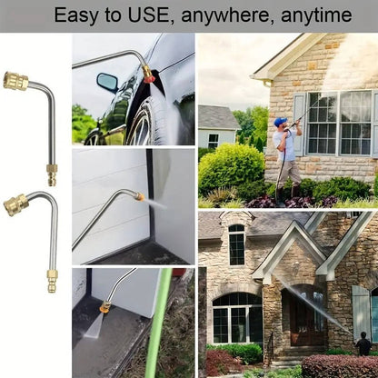Telescoping Pressure Washer Extension Wand – Tackle the Toughest Spots from the Ground
