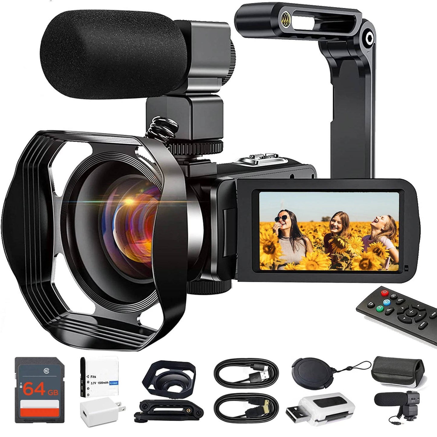4K WiFi Vlogging Camera – Professional Video, Effortless to Use