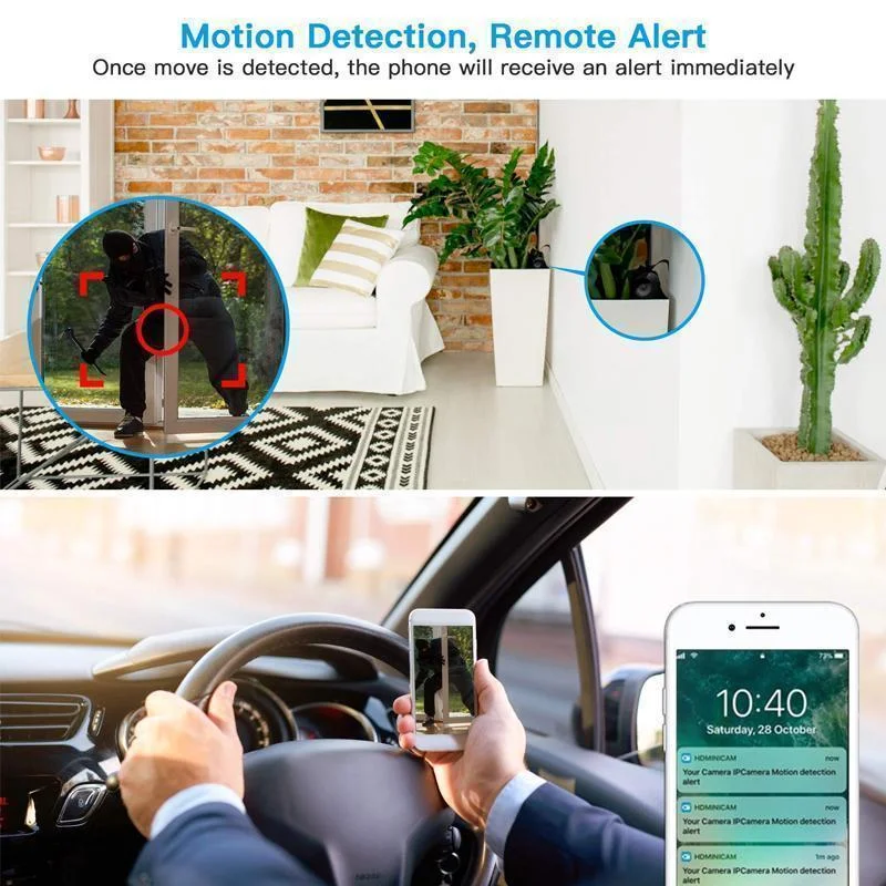 1080p Magnetic Mini WiFi Camera – Security That Sticks Anywhere