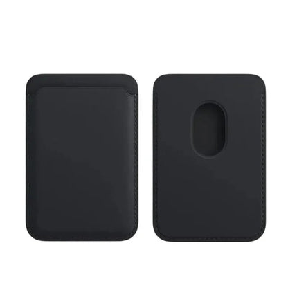 Magnetic Leather Card Wallet for iPhone – Slim, Stylish & Always Ready