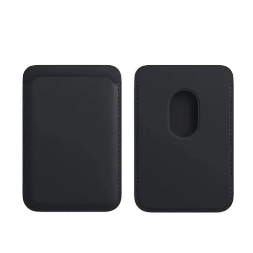 Magnetic Leather Card Wallet for iPhone – Slim, Stylish & Always Ready