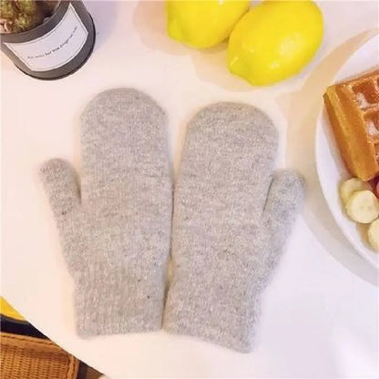 Cashmere Knit Mittens for Women – Luxuriously Warm