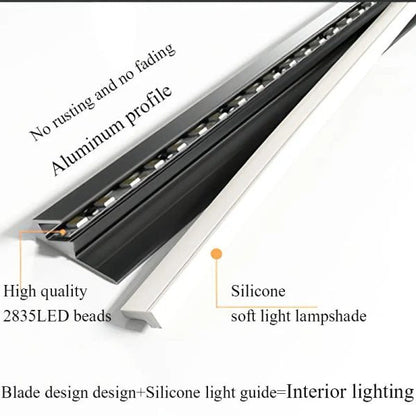 45° LED Under-Cabinet Lighting Bars – Sleek, Hidden Illumination
