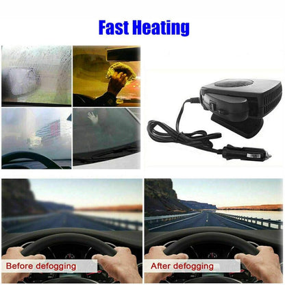 12V Ceramic Car Heater Fan – Fast Defrost, Cozy Drive