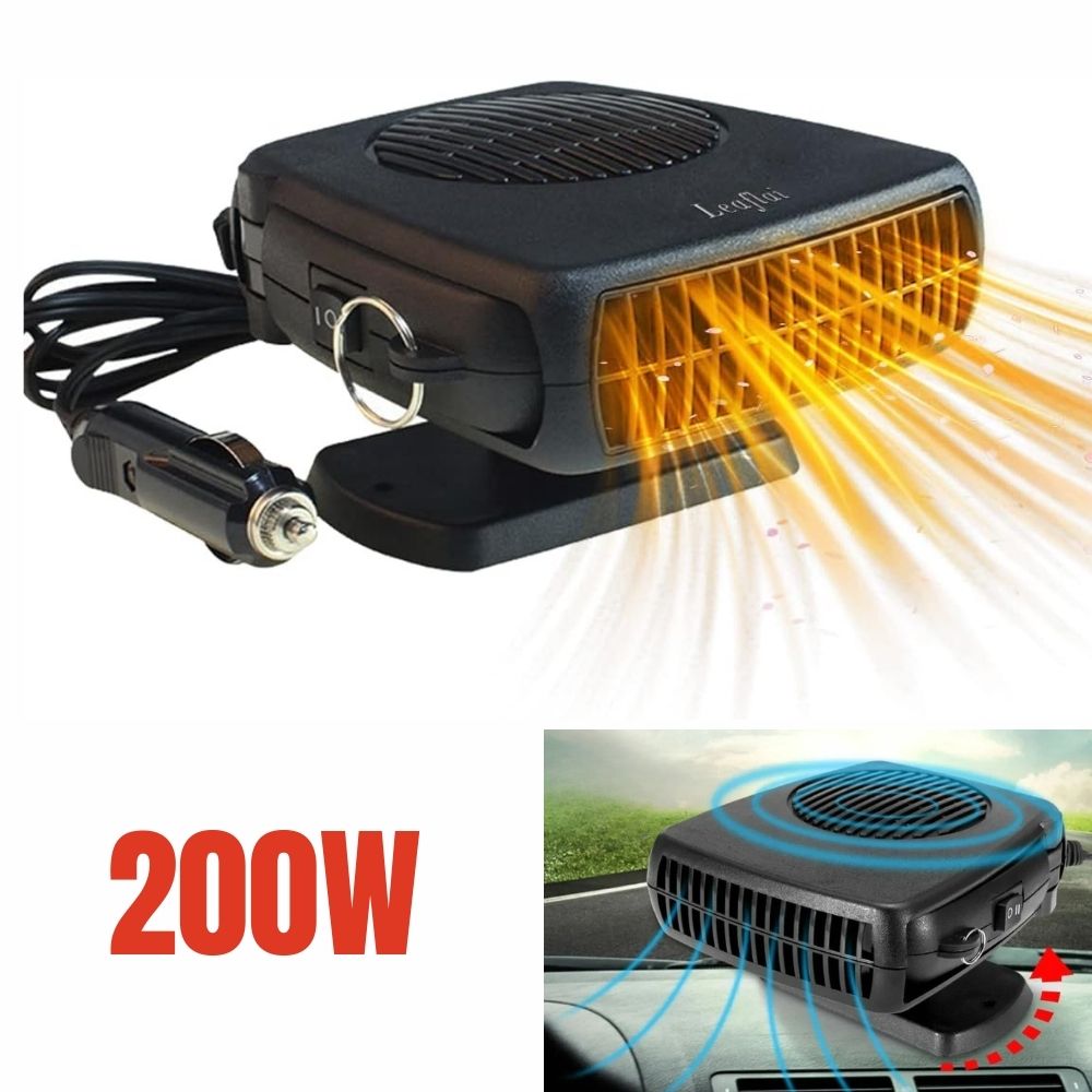 12V Ceramic Car Heater Fan – Fast Defrost, Cozy Drive