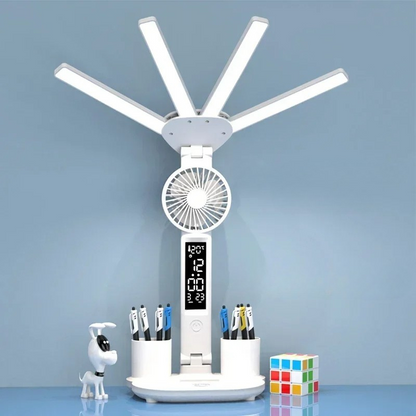 3-in-1 Multifunction Table Lamp – Brighten, Charge, and Organize Your Desk