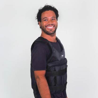 Adjustable 110lb Weighted Vest – Build Strength, Anywhere