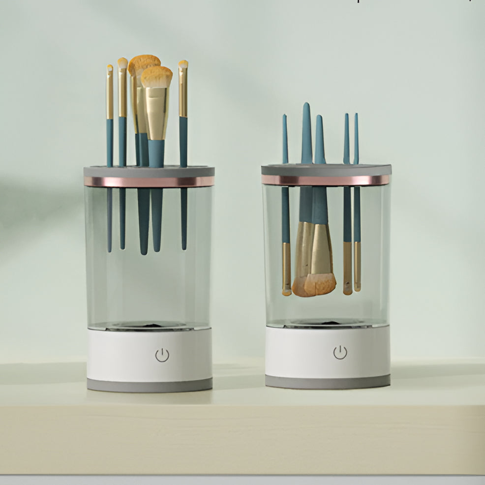 3-in-1 Electric Makeup Brush Cleaner – Hygienic Brushes in Seconds