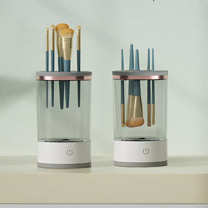 3-in-1 Electric Makeup Brush Cleaner – Hygienic Brushes in Seconds