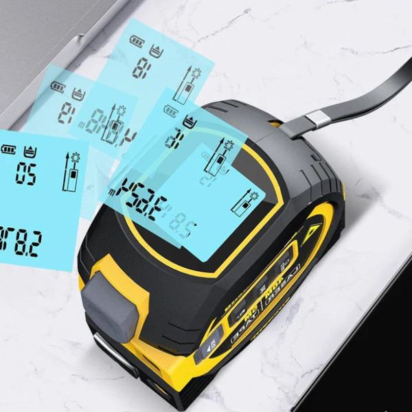 3-in-1 Digital Infrared Laser Tape Measure – Fast, Accurate, No Guesswork