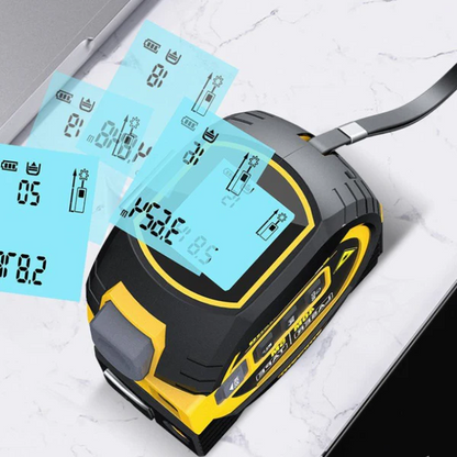 3-in-1 Digital Infrared Laser Tape Measure – Fast, Accurate, No Guesswork