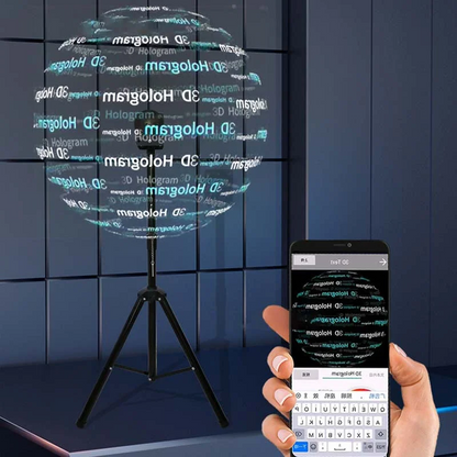 3D Hologram LED Fan Projector – Light Up Your Space Like Never Before