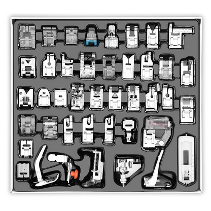 42-Piece Presser Foot Set – Every Sewing Technique, One Box