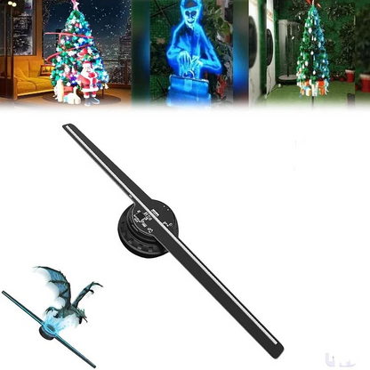 3D Hologram LED Fan Projector – Light Up Your Space Like Never Before