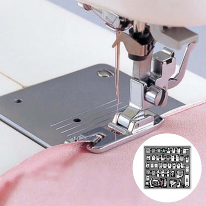 42-Piece Presser Foot Set – Every Sewing Technique, One Box