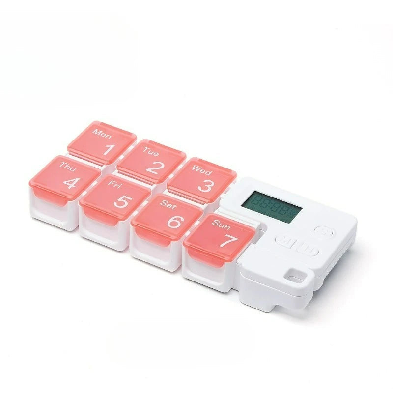 Smart 7-Day Pill Organizer – Never Miss a Dose Again