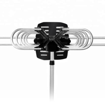 360° Long-Range Outdoor HD TV Antenna – Free HD Channels, No Subscription