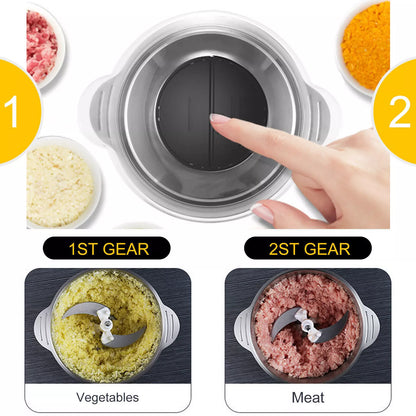 2L Electric Food Chopper – Even Chopping, Zero Mess